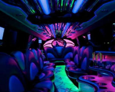 Escalade Limo Interior 