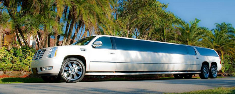 Escalade limo rental exterior