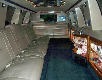 Ashworth's Limousines Lincoln Sedan Limo Interior 